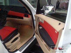 Đổi màu nội thất xe BMW tại Hà Nội, giá thành rẻ nhất, uy tín, bảo hành 5 năm