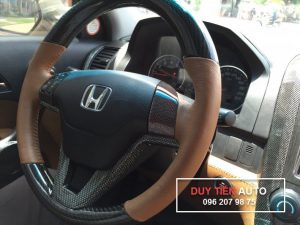 Đổi màu nội thất ô tô tại hà Nội xe Honda CR-V Limited với chất liệu da cao cấp, ốp carbon đẳng cấp, chuyên nghiệp uy tín nhất Hà nội